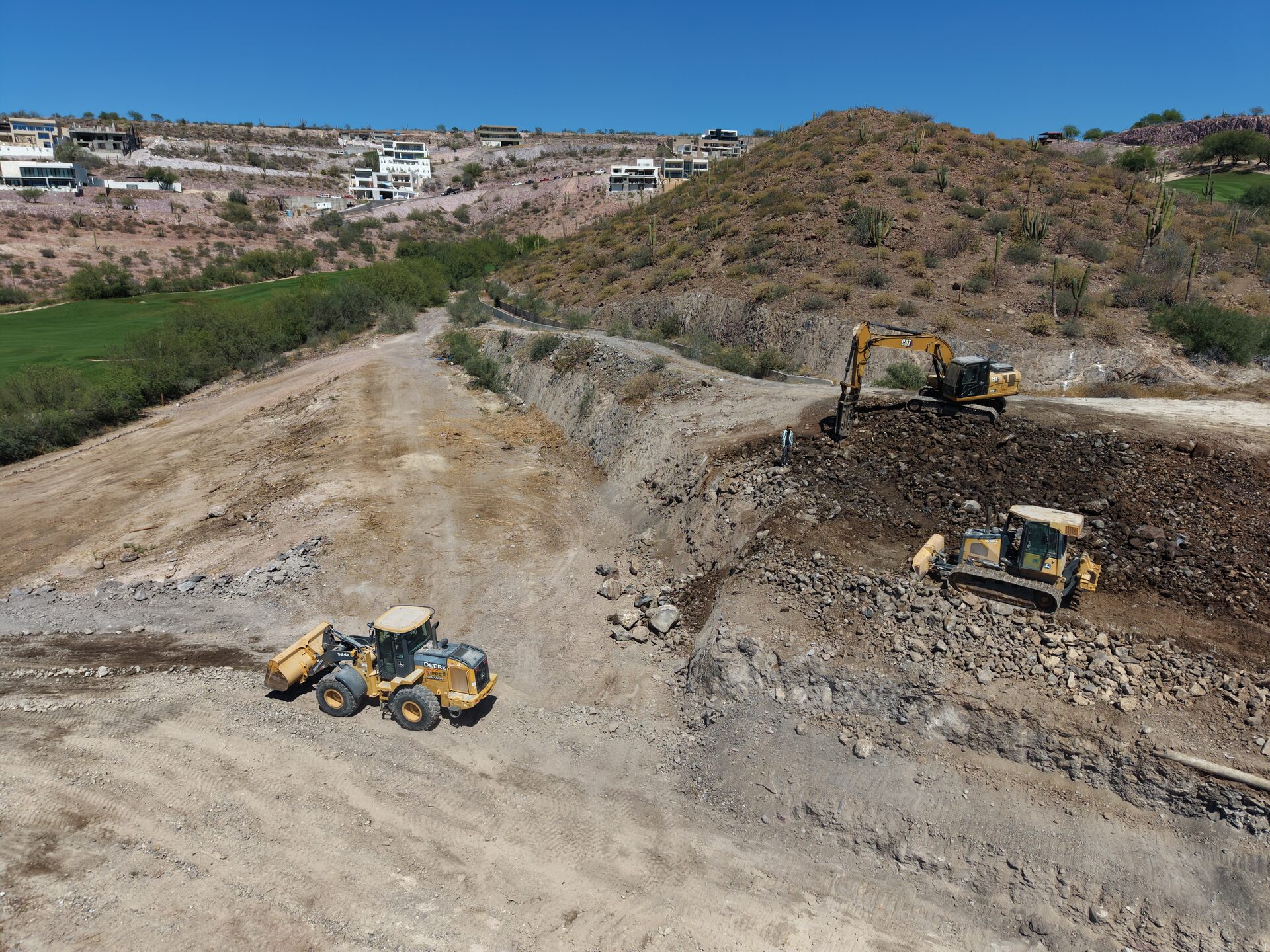 Obra de infraestructura realizada por GIBSA
